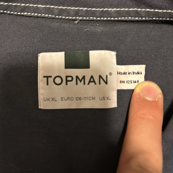 Vintage Topman Buttonup - Picture 3 of 3
